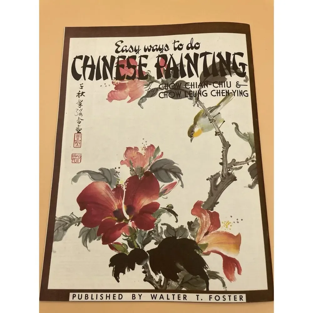 Easy Ways To Do Chinese Painting #69 Walter Foster Vintage Art Book